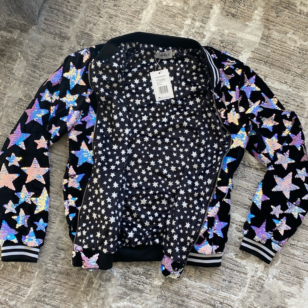 Lola + The Boys Jacket SZ Large - Picture 5 of 7